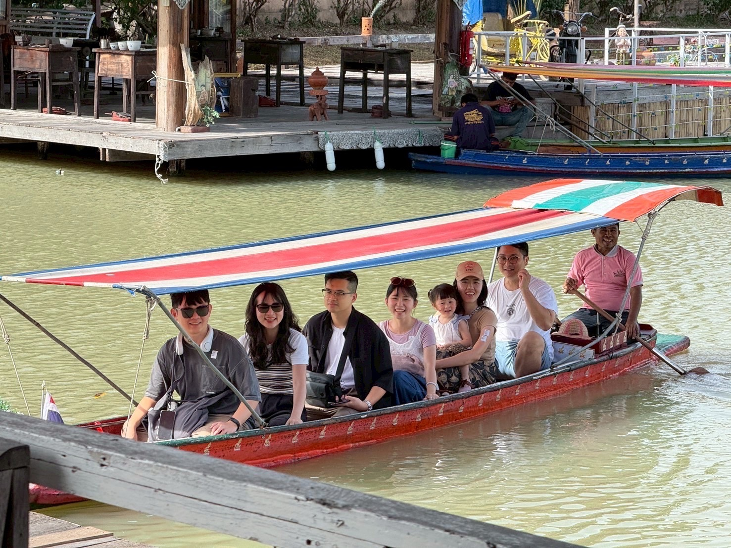 【芭達雅景點推薦】四方水上市場｜搭船體驗、購票資訊、表演活動